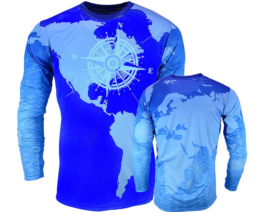 Anka Sport Jersey de pesca Blue World completo