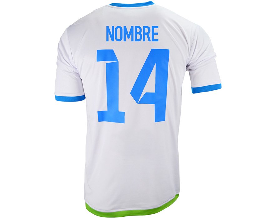 Anka Sport uniforme Soccer Sky vista espalda