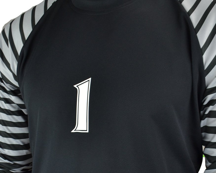 Anka Sport uniforme portero Zebra acercamiento