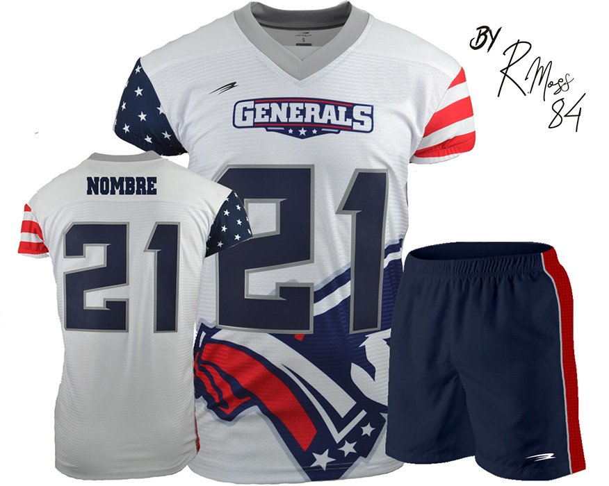 Anka Sport uniforme Tocho Generals vista frontal