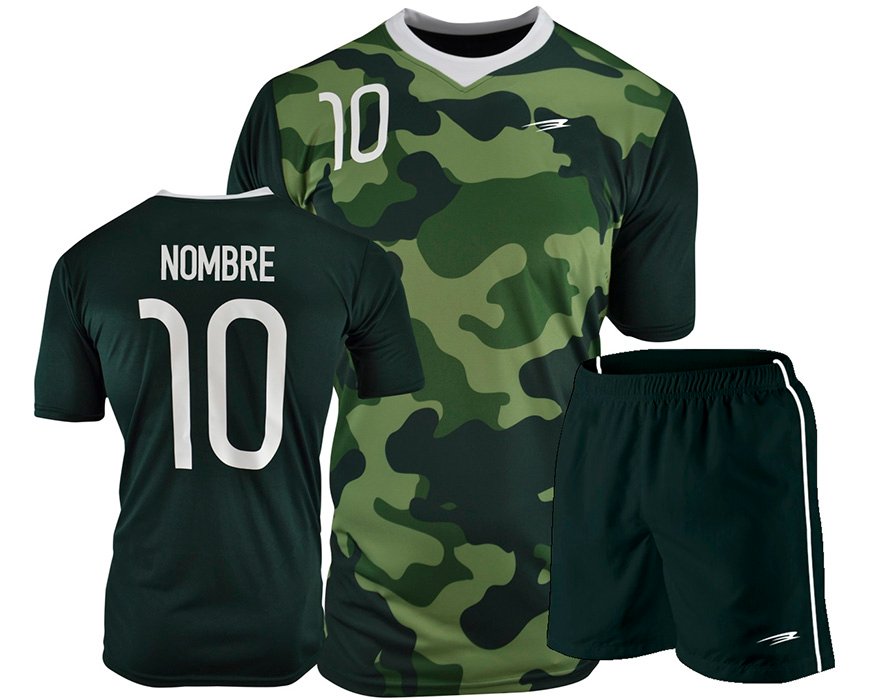 Anka Sport uniforme Soccer Green Camouflage