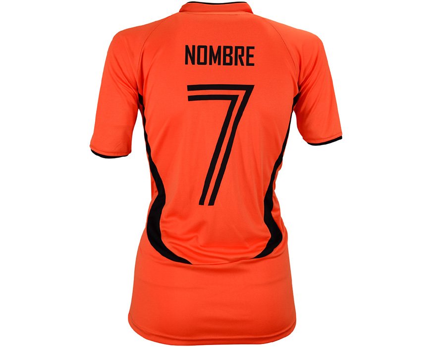 Anka Sport uniforme Soccer Mujer Nan vista espalda