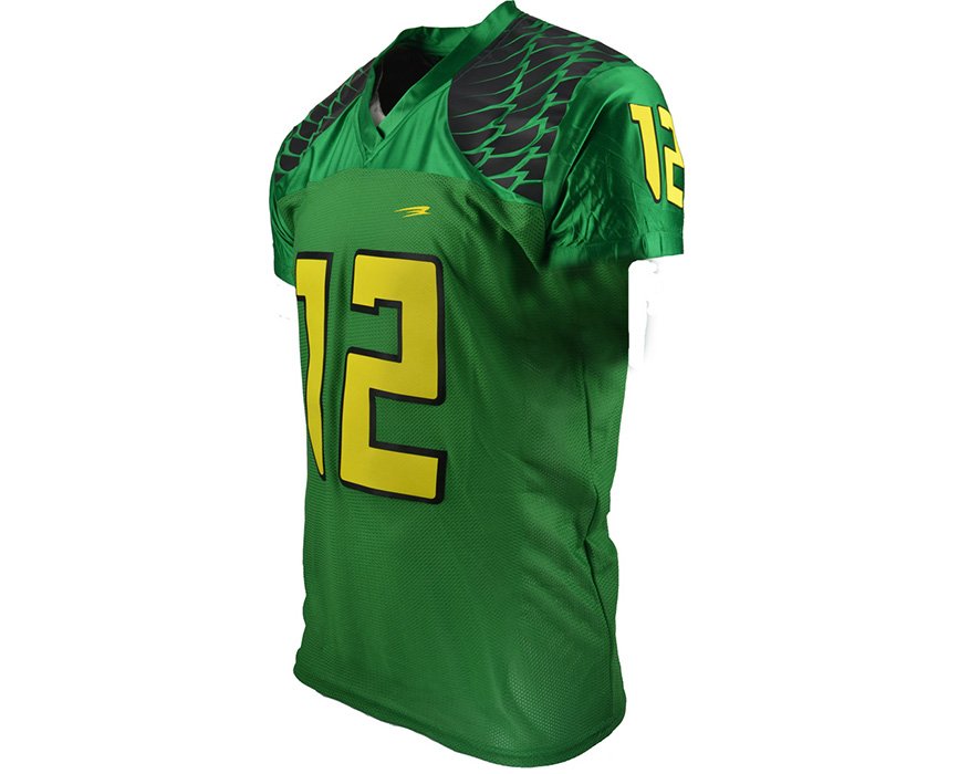 Anka Sport uniforme tocho Oregon Green vista tres cuartos